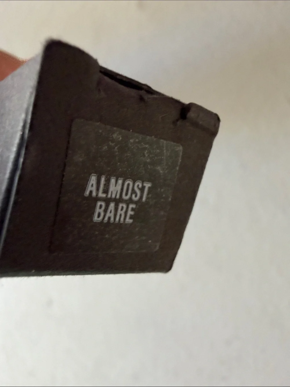 Makeup By Mario Ultra Suede Cozy Lip Crème Almost Bare- Black Packaging